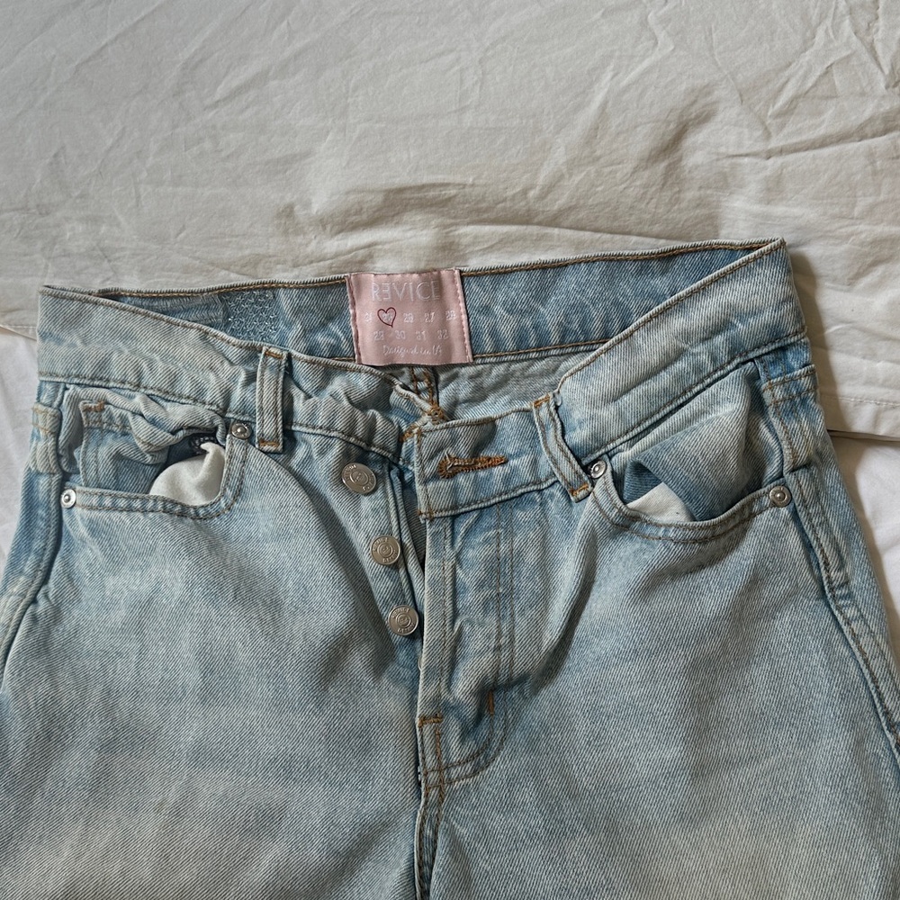 Revice Denim Assymetric Fly Jeans